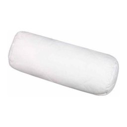 Oreiller en rouleau Coussin en fibre creuse silicone Down Touch 45X20cm