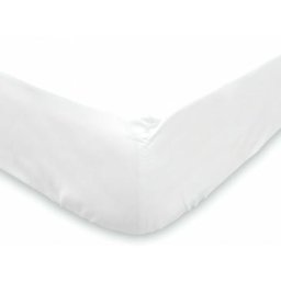 Flanelle Protège Matelas, Coton, Blanc, par Soleil D'ocre 160 x 200 cm - Blanc