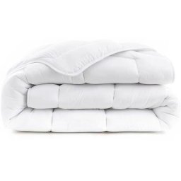 Couette de lit blanche antiacarien Abeil Dimension - 240x260, Grammage - 400 g/m2