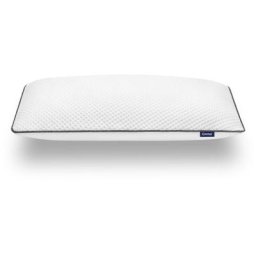 Oreiller Original 70x40 cm Mémoir de forme Ergonomique Soutien cervicales - Blanc - Emma