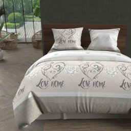 Valentine Parure Housse de Couette, Coton, Ecru, par Soleil D'ocre 220 x 240 cm - Ecru