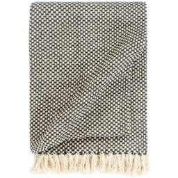 Couverture en coton 125x150 cm Anthracite vidaXL - Anthracite