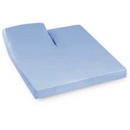 Drap housse relaxation uni 100% coton alto - tr Tête relevable uniquement 2x70x190 cm - Bleu Belle
