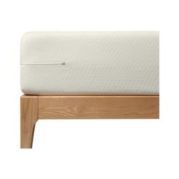 Belle housse de protection élastique hygiénique jusqu'à 30 cm d'épaisseur Beige - 180 cm - Beige