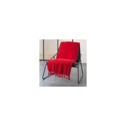 Douceur D'intérieur - Jeté de canapé (220 cm) Lilia Rouge