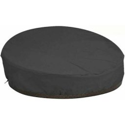 Housse de protection ronde pour canapé - lit avec bretelles et poignées, housse de protection
