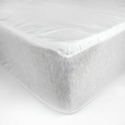 Soleil D'ocre - Protège Matelas, Blanc, par 2 x 100 x 200 cm - Blanc