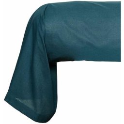 Taie de traversin 100% coton bio 45 x 185 cm organic - bleu paon
