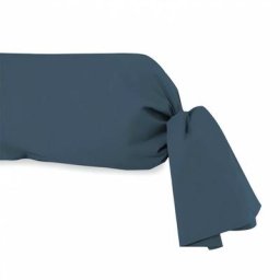 Soleil D'ocre - Taie de traversin, Coton 57 Fils, Bleu, par 45 x 135 cm - Bleu