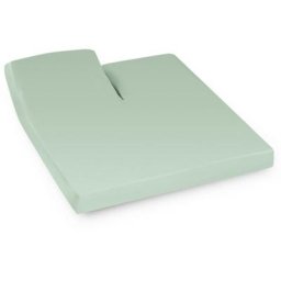Drap housse relaxation uni 100% coton alto - tr Tête relevable uniquement 2x70x190 cm - Vert Fleur