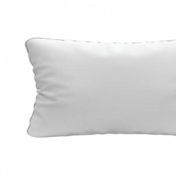 Soleil D'ocre - Traversin Blanc, Nuage, Blanc, Uni, Coton, par 90 cm - Blanc