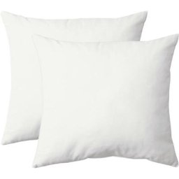 Taie d'oreiller lago polyester microfibre 63x63 cm - Blanc