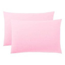 Univers Decor - Lot de 2 taies d'oreiller 50 x 70 cm / 100% coton 57 fils/cm² - Pétale - Pétale