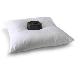 Lot de 2 oreillers grand confort 60x60 - Blanc