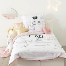Atmosphera - Parure Licorne 140 x 200 créateur d'intérieur - Multicolore