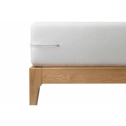 Housse de matelas en microfibre bi-élastique jusqu'à 30 cm d'épaisseur 135 cm