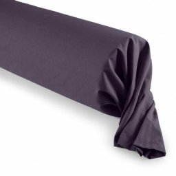 Univers D Cor - Taie de traversin 45 x 185 cm / 100% coton 57 fils/cm - prune - violet