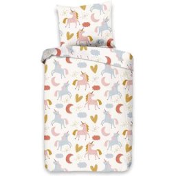 Good Morning - Housse de couette enfant unilove 120x150 cm Multicolore n/a