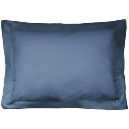 Taie d'oreiller uni 100% coton ALTO 40x60 cm - Bleu Jean