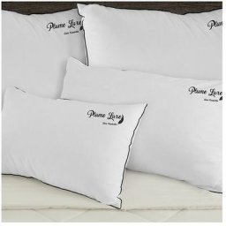 Oreiller Soft Plumes 60x60cm 100% Plumes Enveloppe 100% coton Maintien parfait de la nuque
