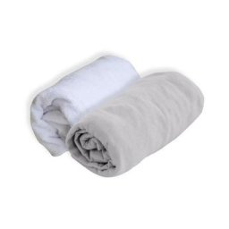 Doux nid Lot 1 Alese + 1 Drap Housse - 70 x 140 Cm - Perle