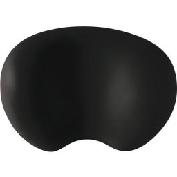 Oreiller de bain bean noir - noir