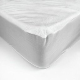 Bouclette Protège Matelas, Alèse, Blanc, par Soleil D'ocre 140 x 200 cm - Blanc