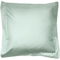 Taie d'oreiller uni 100% coton alto 65x65 cm - Vert Fleur d'amandier