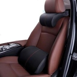Lombaire Voiture Appui Support Dorsal Soutien Lombaire du Dos en Mousse Mmoire pour Bureau