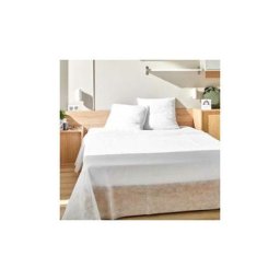 Kit de couchage Eco - 90 x 190 x 20 cm - Blanc