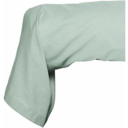 Taie de traversin 100% coton bio 45 x 185 cm organic - vert celadon