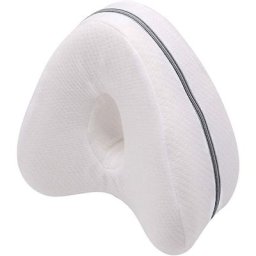 Genou oreiller pour dormir Coussin orthopédique pour jambe avec mousse à mémoire de forme pour