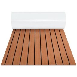Randaco - Tapis de sol tapis de pont tapis anti-dérapant teck mousse eva 240x60cm - Marron