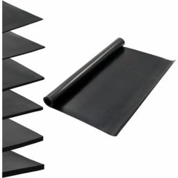 Tapis de salon Style Moderne - en caoutchouc antidérapant Tapis de sol 1,2x2 m 4 mm Lisse BV296231