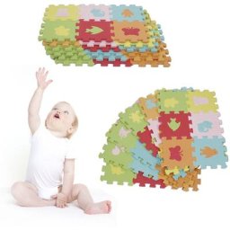 Skecten - Tapis Puzzle Doux Mousse Jeu Bébé Enfant Éducatif Jouet 36 Animaux