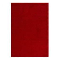 140x200 - Tapis salon 140x200 nossa Rouge oeko tex idéal pour l'Open Space - Rouge