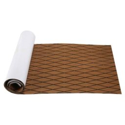 Randaco - Tapis de sol en teck eva mousse pont tapis de sol pont de bateau marron 190700.6cm