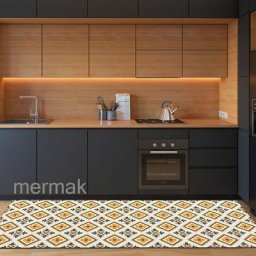Merkmak - Tapis de cuisine moderne resistant a l'huile de balcon tapis de sol impermeable lavable