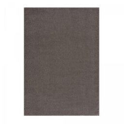 140x200 - Tapis salon 140x200 NOSSA Argent OEKO TEX idéal pour l'Open Space - Argent