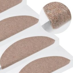 Bonnevie - Lot de 15 Tapis d'escalier autocollants - Tapis de marche pour Enfants, Aînés et Animaux