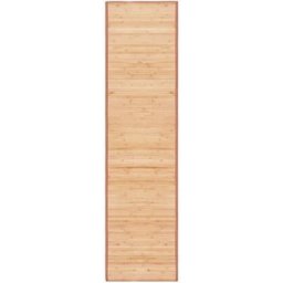 Vidaxl - Tapis en bambou 80x300 cm Marron Marron
