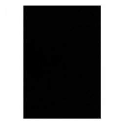140x200 - Tapis salon 140x200 NOSSA Noir OEKO TEX idéal pour l'Open Space - Noir
