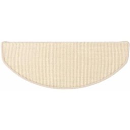 Tapis d'escalier en Sisal Premium Ivoire 23,5 x 65 cm - Ivoire