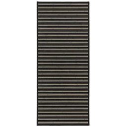 Tapis bambou latte naturelle 75x175cm Noir - Noir