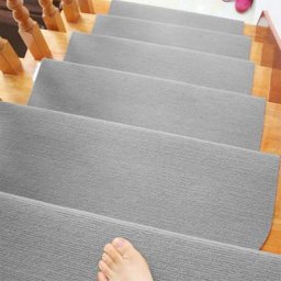 Skecten - Tapis De Marche D'escalier Tapis D'escalier Auto-adhésifs, 15 Pièces, Gris