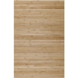 Tapis antidérapant en Bambou naturel, Brun clair, 80 x 150cm
