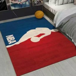 GP - Tapis de sol de l'équipe Nba tapis de terrain de basket salon canapé chambre chevet tapis