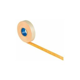 Sato - Etiquettes 18 x 16 mm Duo 16 orange fluo - Rouleau de 1500 - Lot de 14