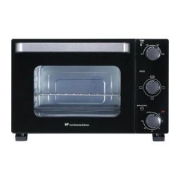 Continental Edison - CEMF22B - Minifour électrique 22L noir - 1300W - Rotissoire, Convection