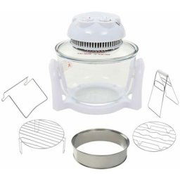 Four à convection halogène avec bague d'extension 800 w 10 l Vidaxl n/a